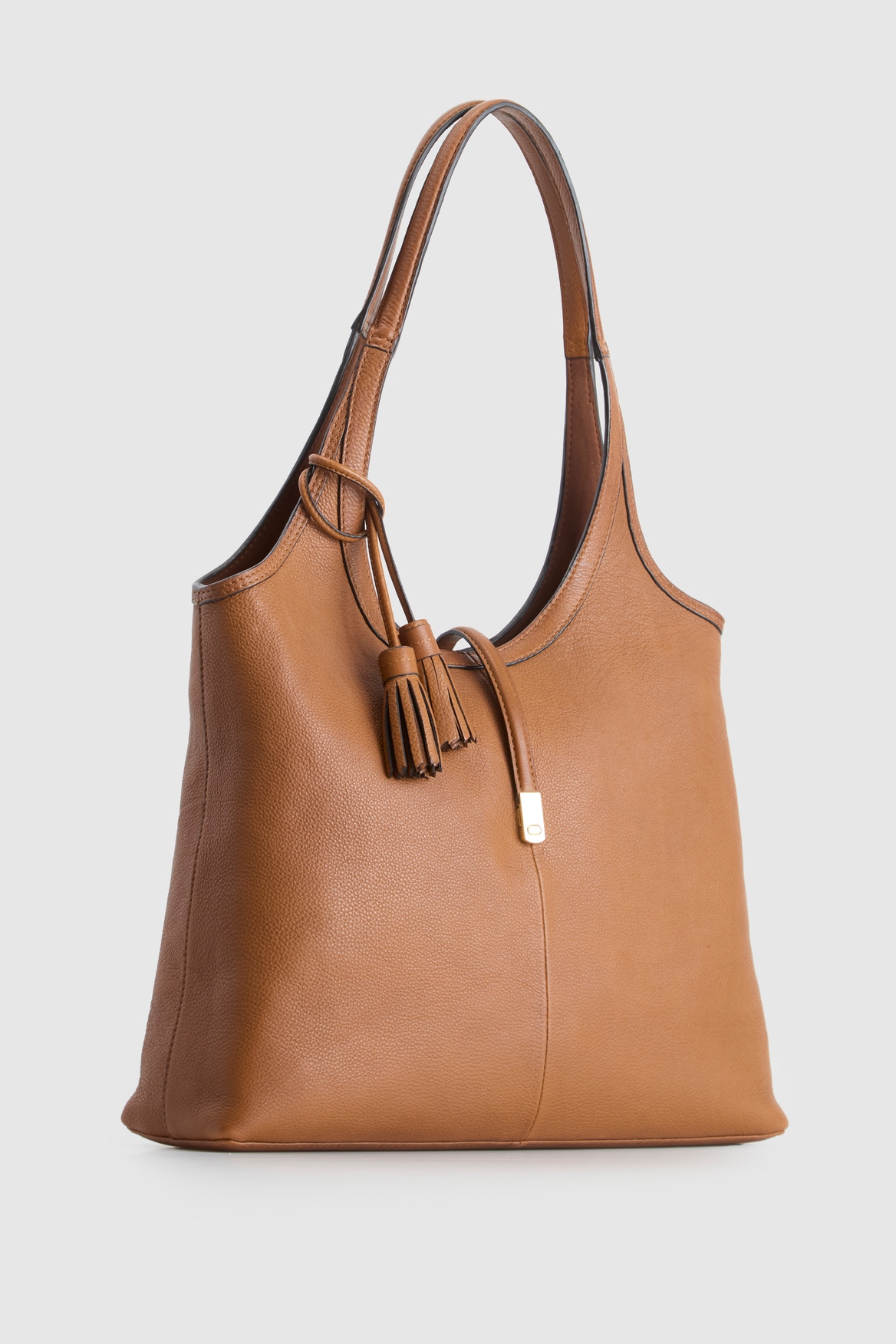 Fadbuzz Women's Caramel Tassel Tote Bag - Image 3